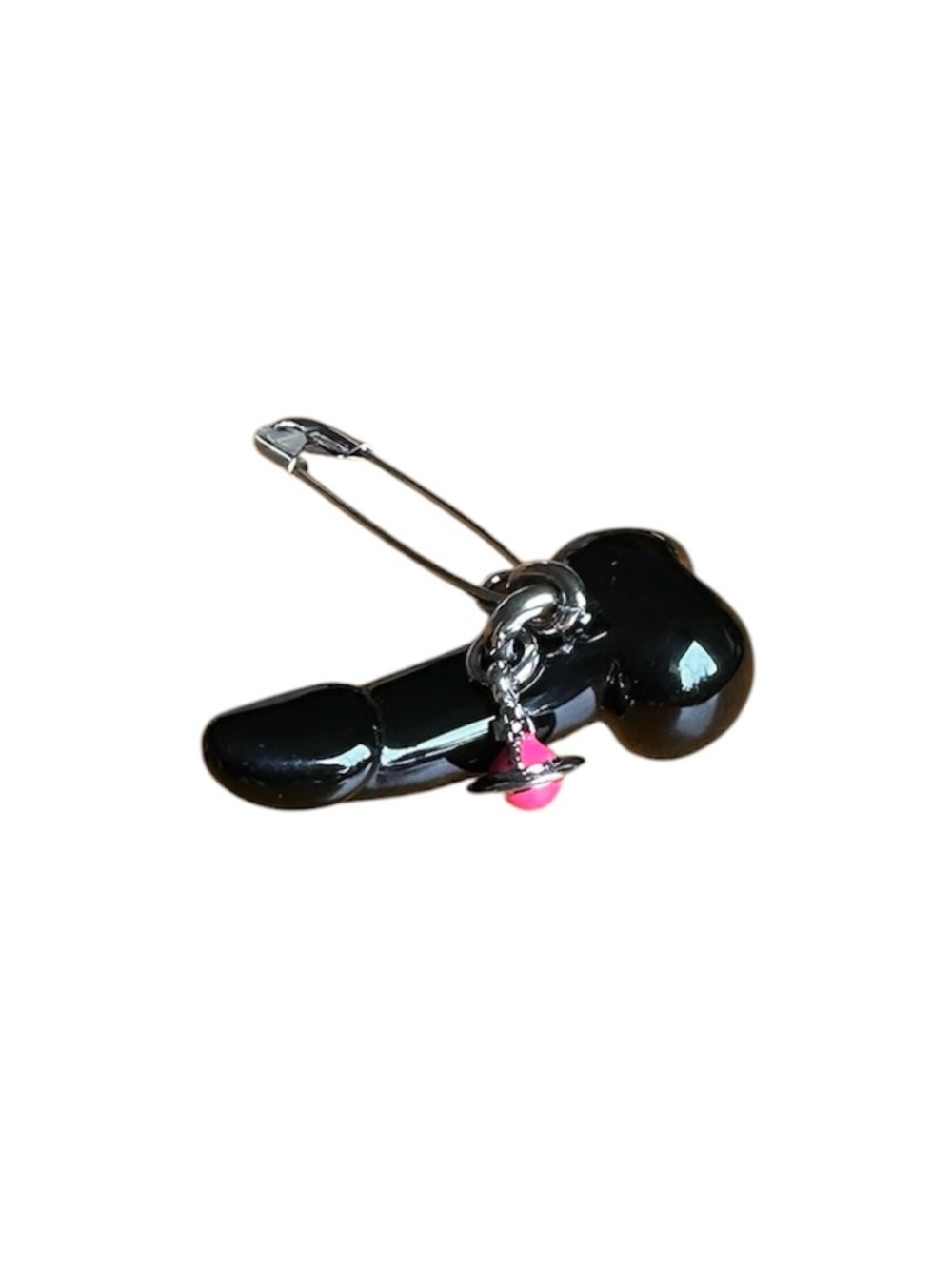 RARE Vivienne Westwood World’s End Penis Safety Pin Brooch